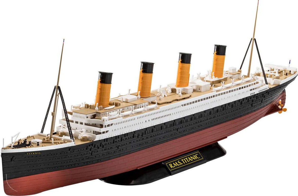 Revell - Rms Titanic Model Kit - Click System - 1 600 - 05497