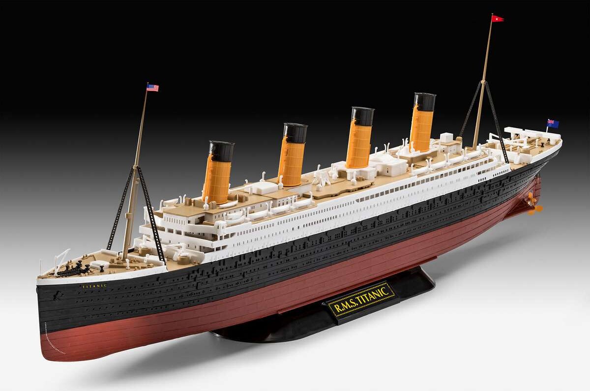Revell - Rms Titanic Model Kit - Click System - 1 600 - 05497