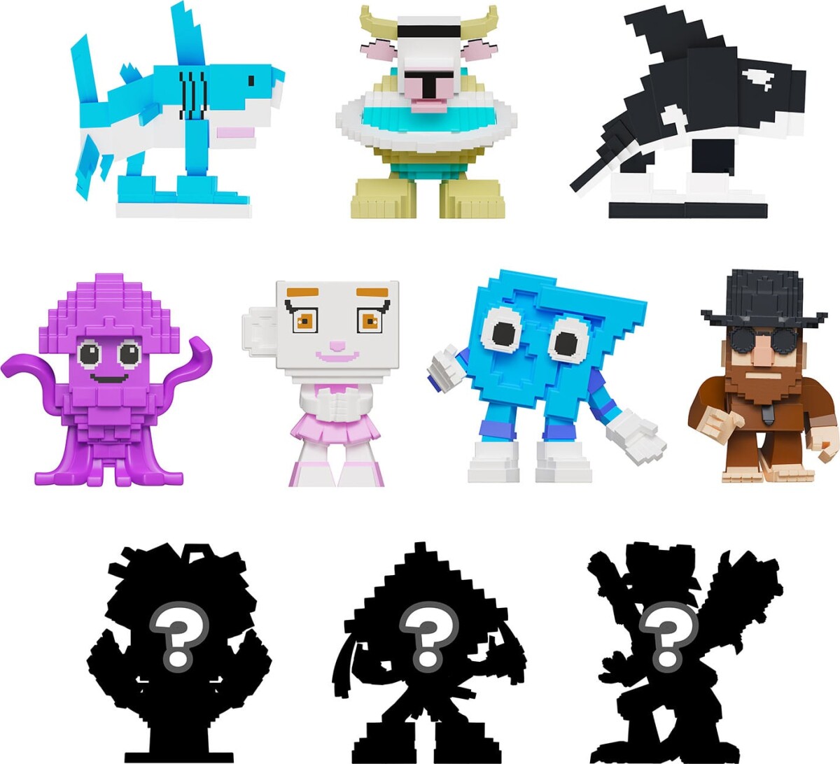 Steal A Brainrot Blind Bag Mini Figures Phat Mojo - Assorteret