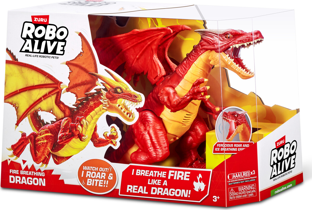 Robo Alive - Drage Robot - Zuru - Assorteret