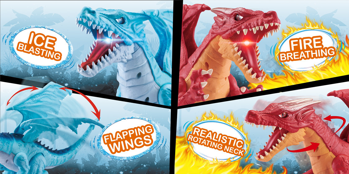 Robo Alive - Drage Robot - Zuru - Assorteret