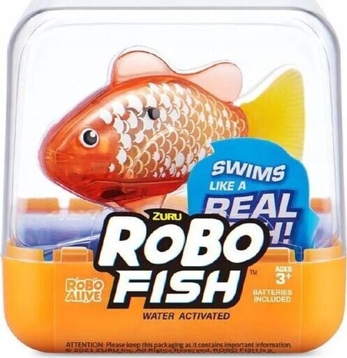 Zuru Robo Alive - Robo Fish - Orange