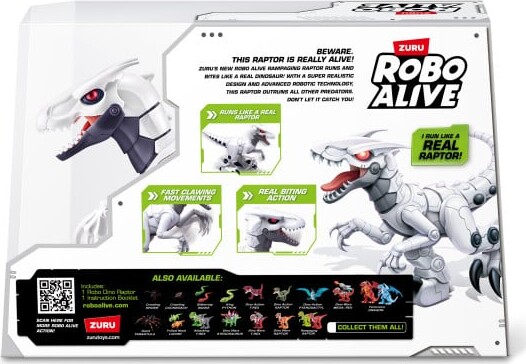 Zuru Robo Alive - Robo Dino Raptor Dinosaur Legetøj