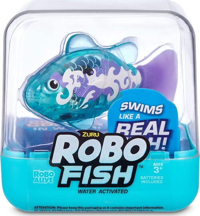 Zuru Robo Alive - Fisk - Interaktivt Legetøj - Series 3