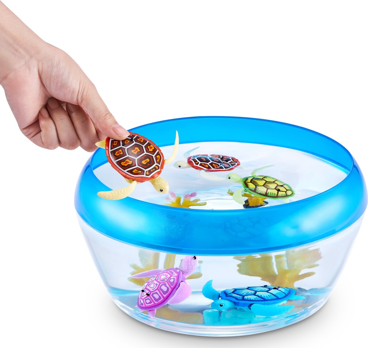 Zuru Robo Alive - Robotic Turtle - Blå Skildpadde - Series 1