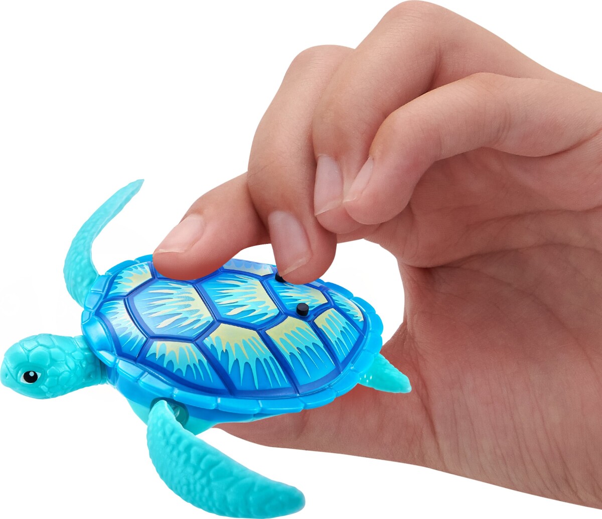 Zuru Robo Alive - Robotic Turtle - Blå Skildpadde - Series 1