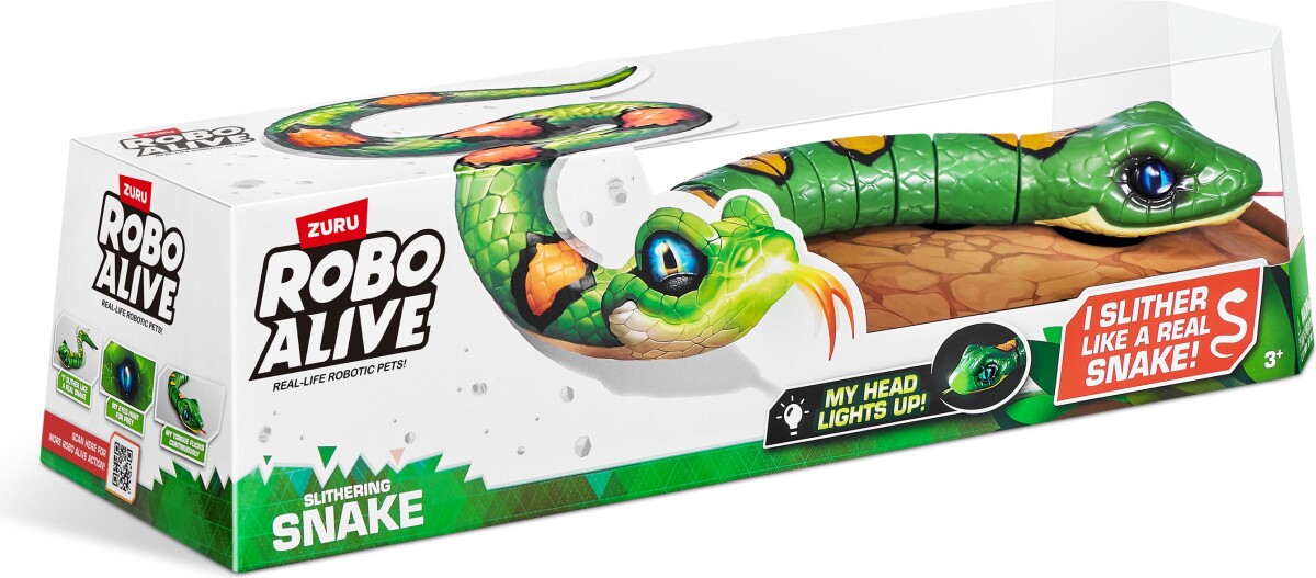 Zuru Robo Alive - Slithering Snake - Interaktiv Slange Robot