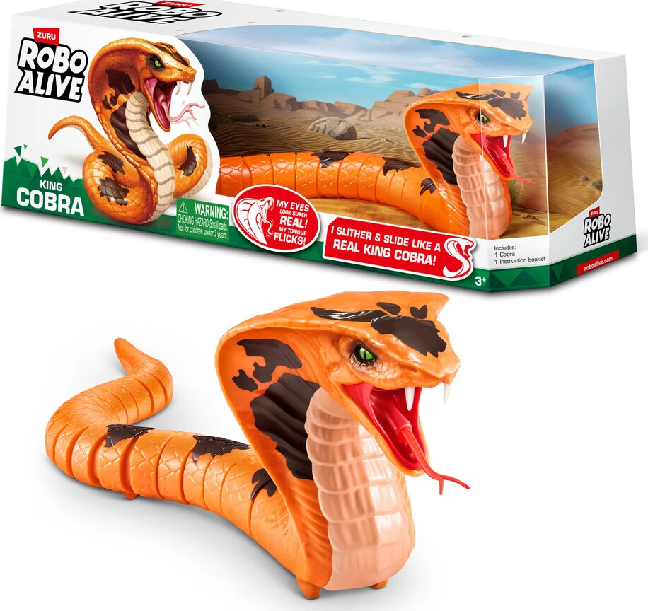 Zuru Robo Alive - Cobra - Interaktivt Legetøj - Series 1