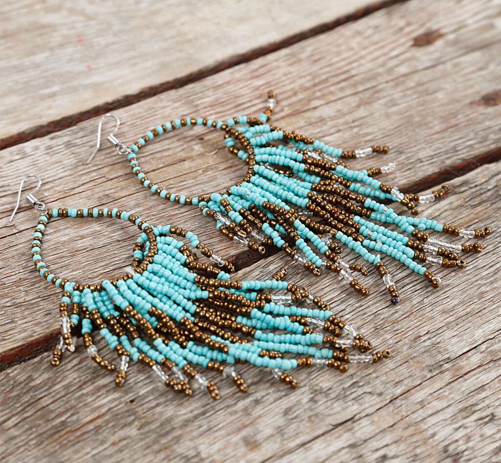 Rocaiperler - Glasperler - Ø 3 Mm Hul 0 6-1 0 Mm - Bronze - 25 G