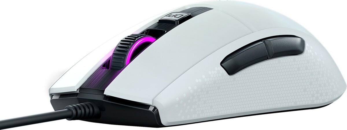 Roccat - Burst Core Gaming Mus - 8500 Dpi - Optisk - Hvid