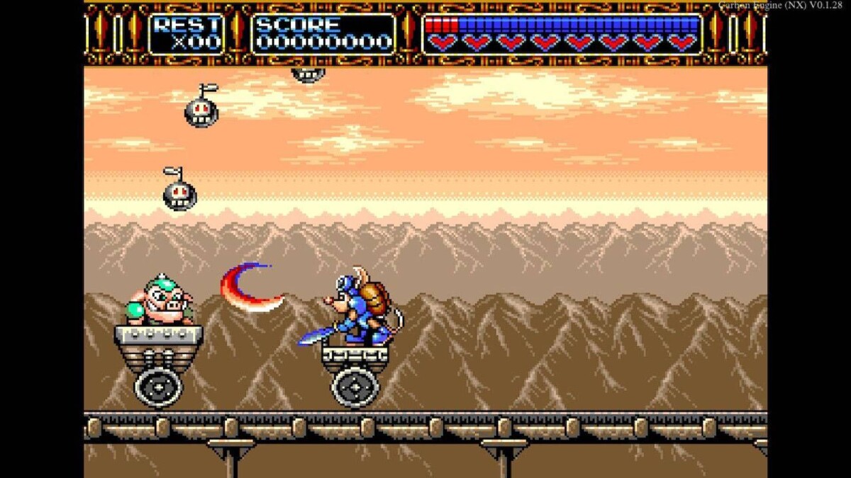 Rocket Knight Adventures Re-Sparked Limited Run Import