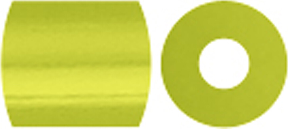 Rør Perler Til Perleplader - Medium - Lime - 6000 Stk - Nabbi
