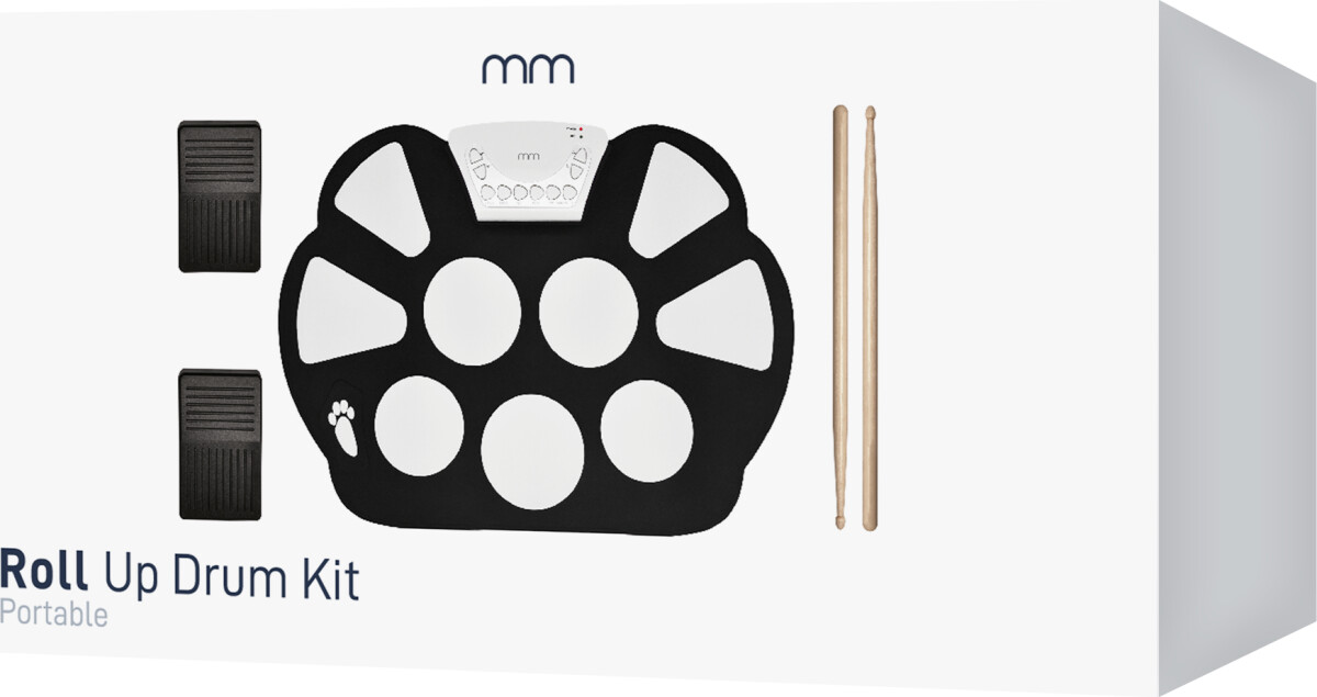 Mikamax - Roll Up Drum Kit - Trommesæt