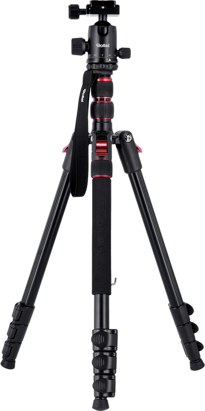Rollei - Compact Traveler No 2 Tripod - Aluminium - 435 Cm Pack Size 44 Cm