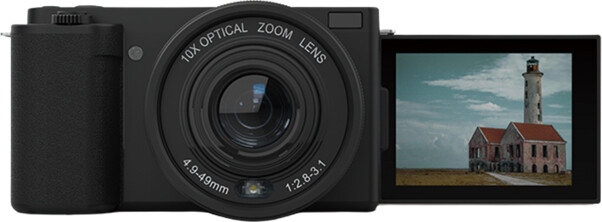 Rollei - Compactline 10X Flip Screen