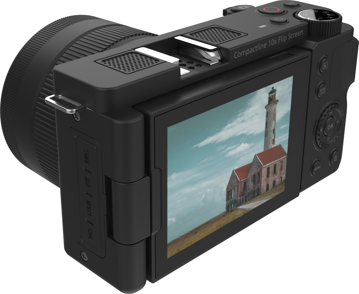 Rollei - Compactline 10X Flip Screen