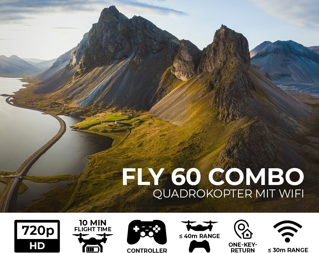 Rollei - Fly 60 Drone Med Kamera
