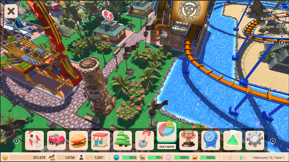 Rollercoaster Tycoon Adventures Deluxe