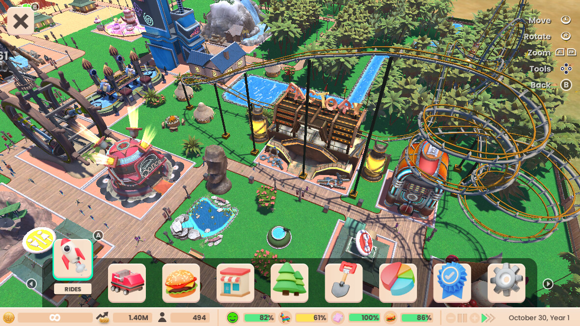 Rollercoaster Tycoon Adventures Deluxe