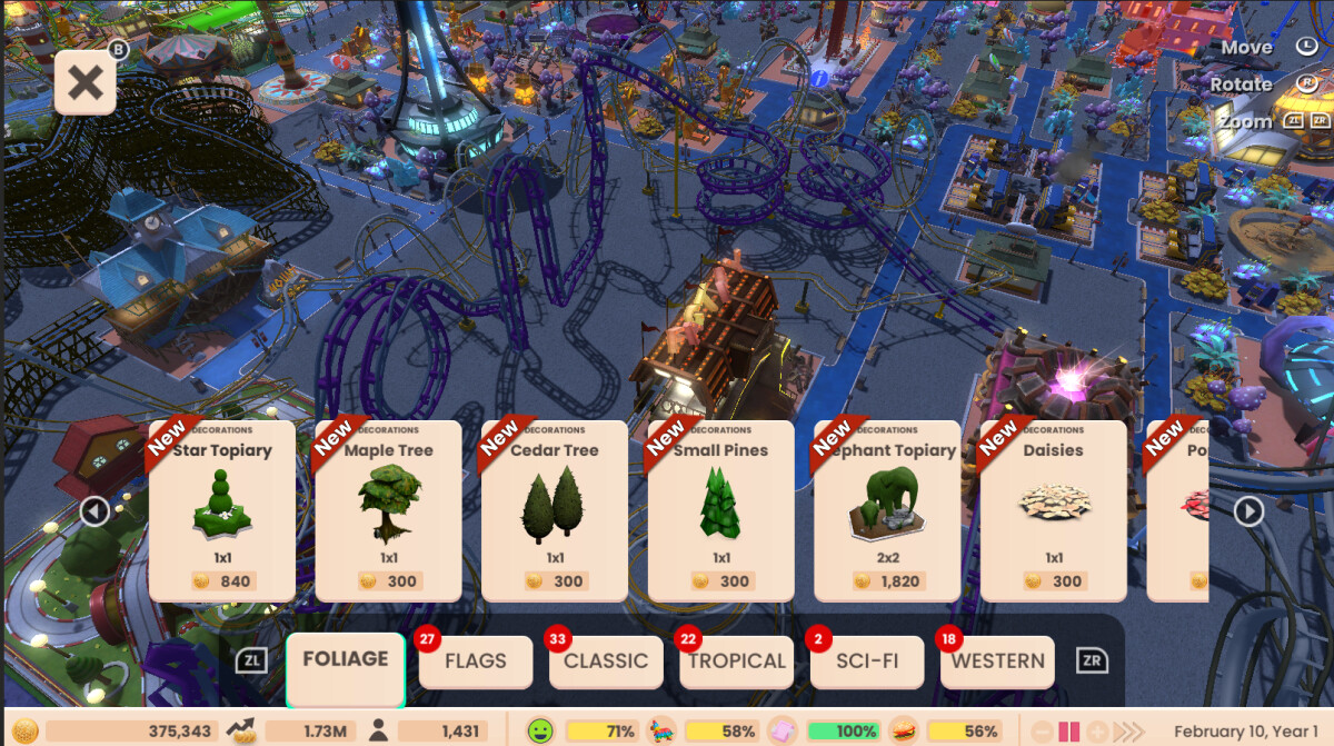 Rollercoaster Tycoon Adventures Deluxe