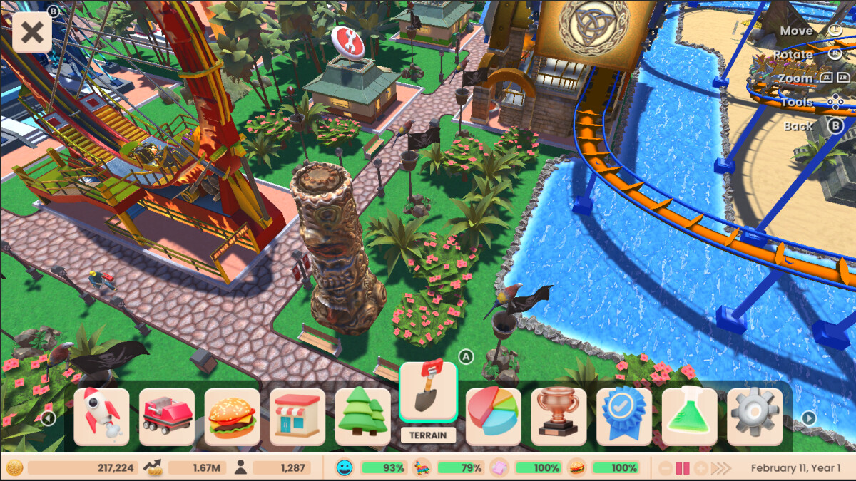 Rollercoaster Tycoon Adventures Deluxe