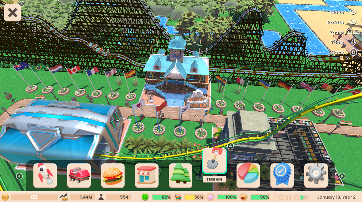 Rollercoaster Tycoon Adventures Deluxe