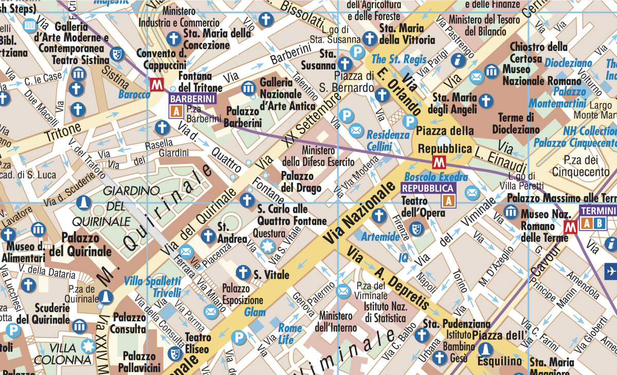 Rome - Borch Maps