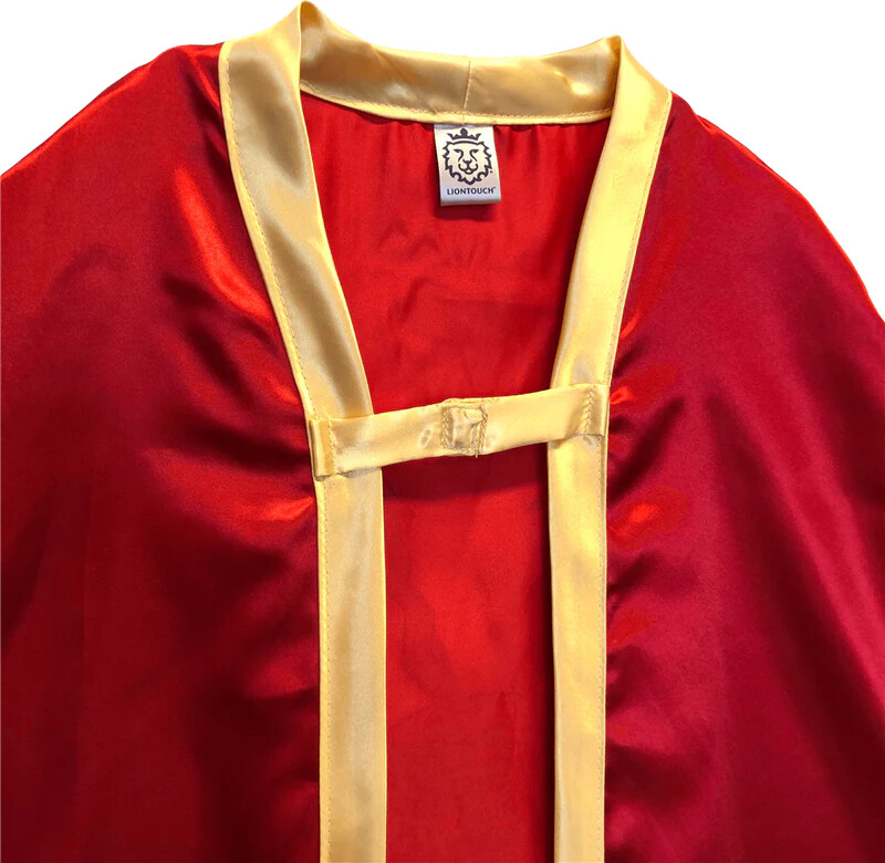 Liontouch - Kappe Udklædning Til Børn - Romer - Rød