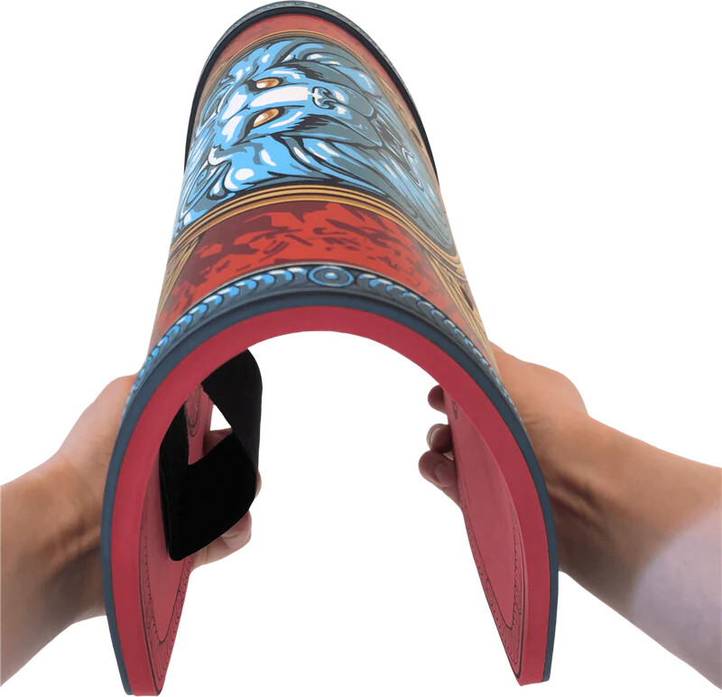 Liontouch - Skjold Legetøj I Skum Til Børn - Rød - Romer