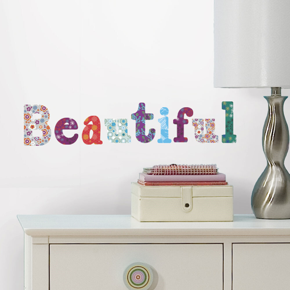 Roommates Decor - Boho Alfabet - Klistermærke Bogstaver