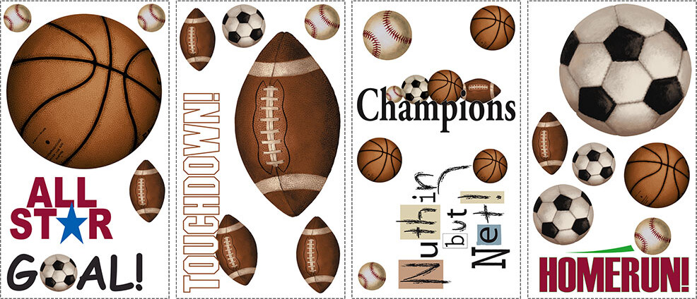Roommates Decor - Bolde - Wallstickers