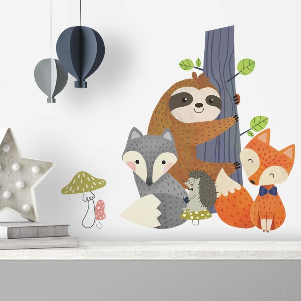 Roommates Decor - Dovendyr Og Venner - Wallstickers