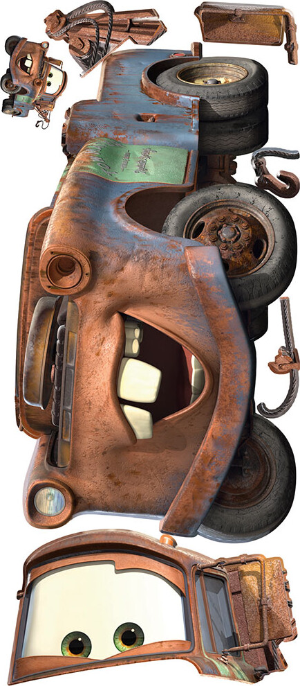 Roommates Decor - Bumle - Cars - Wallstickers - Stor