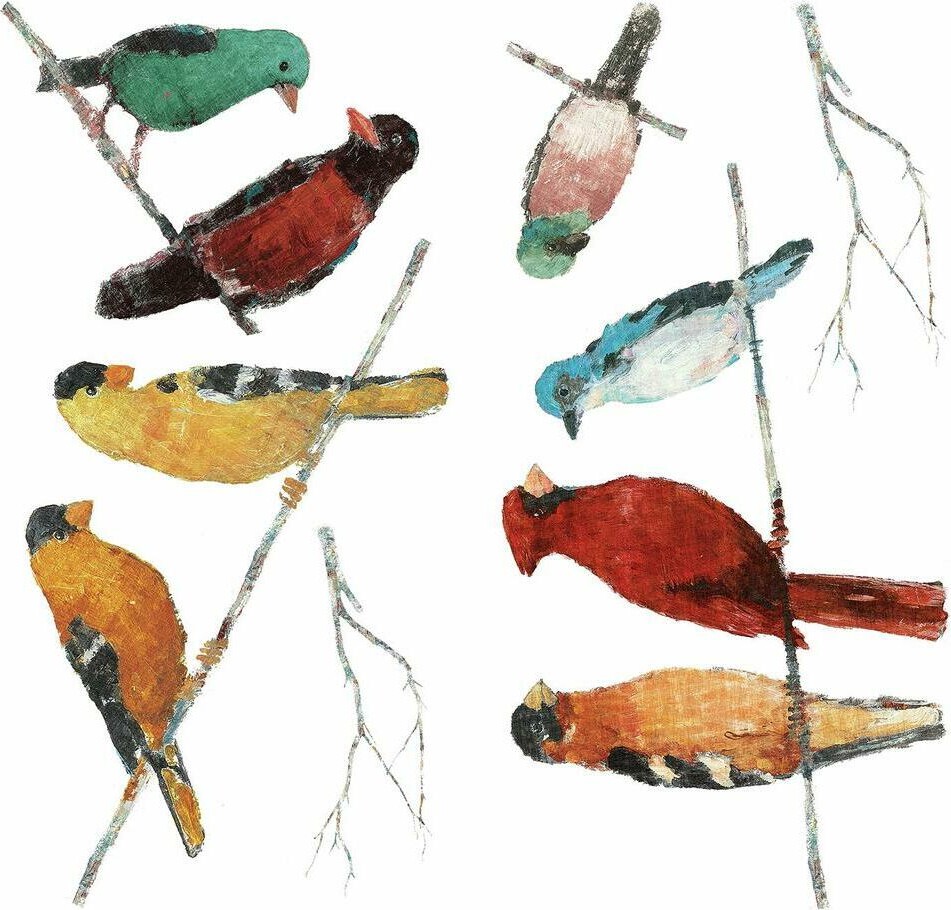 Roommates Decor - Sangfugle - Wallstickers