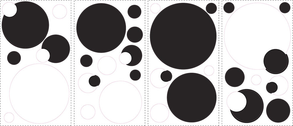 Roommates Decor - Kridttavle Og Whiteboard - Wallstickers