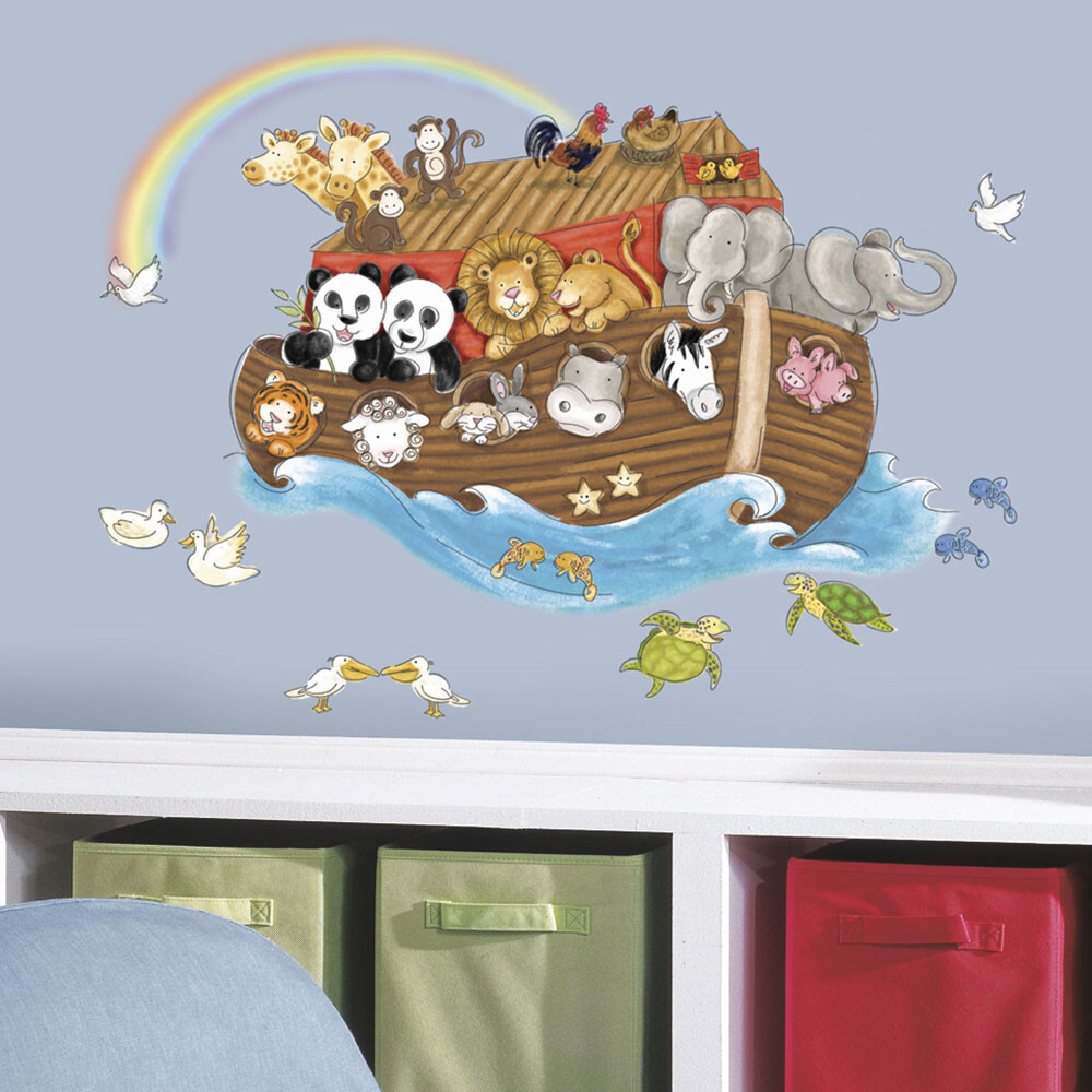 Roommates Decor - Noahs Ark - Wallsticker