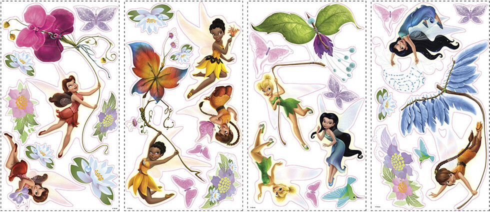 Roommates Decor - Klokkeblomst Og Venner - Wallstickers