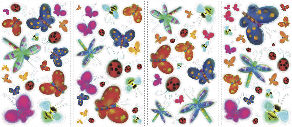 Roommates Decor - Jelly Bugs - Wallstickers