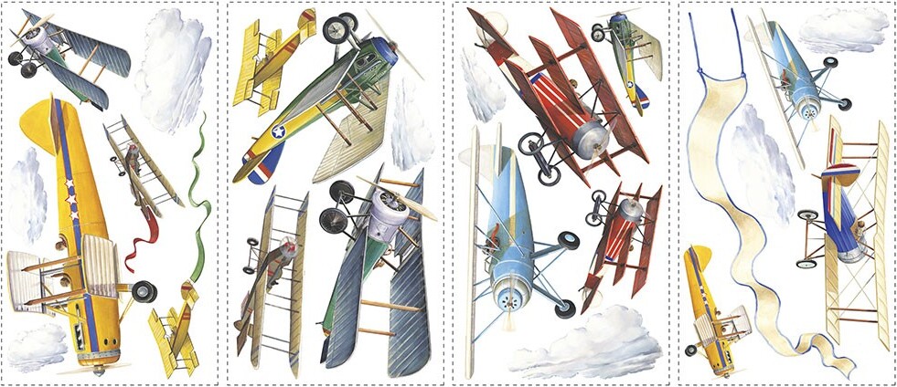 Roommates Decor - Vintage Fly - Wallstickers