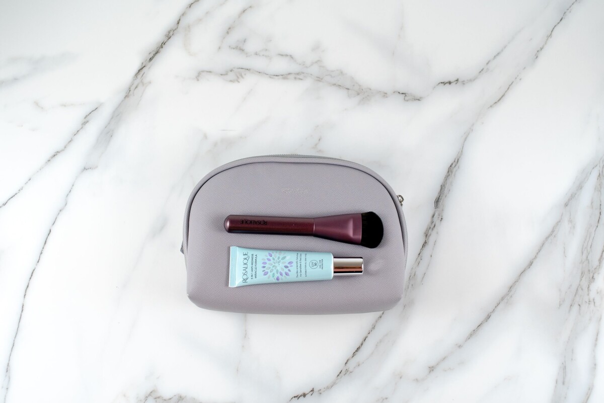 Rosalique - Gavesæt Med Makeup Pung Creme Og Børste