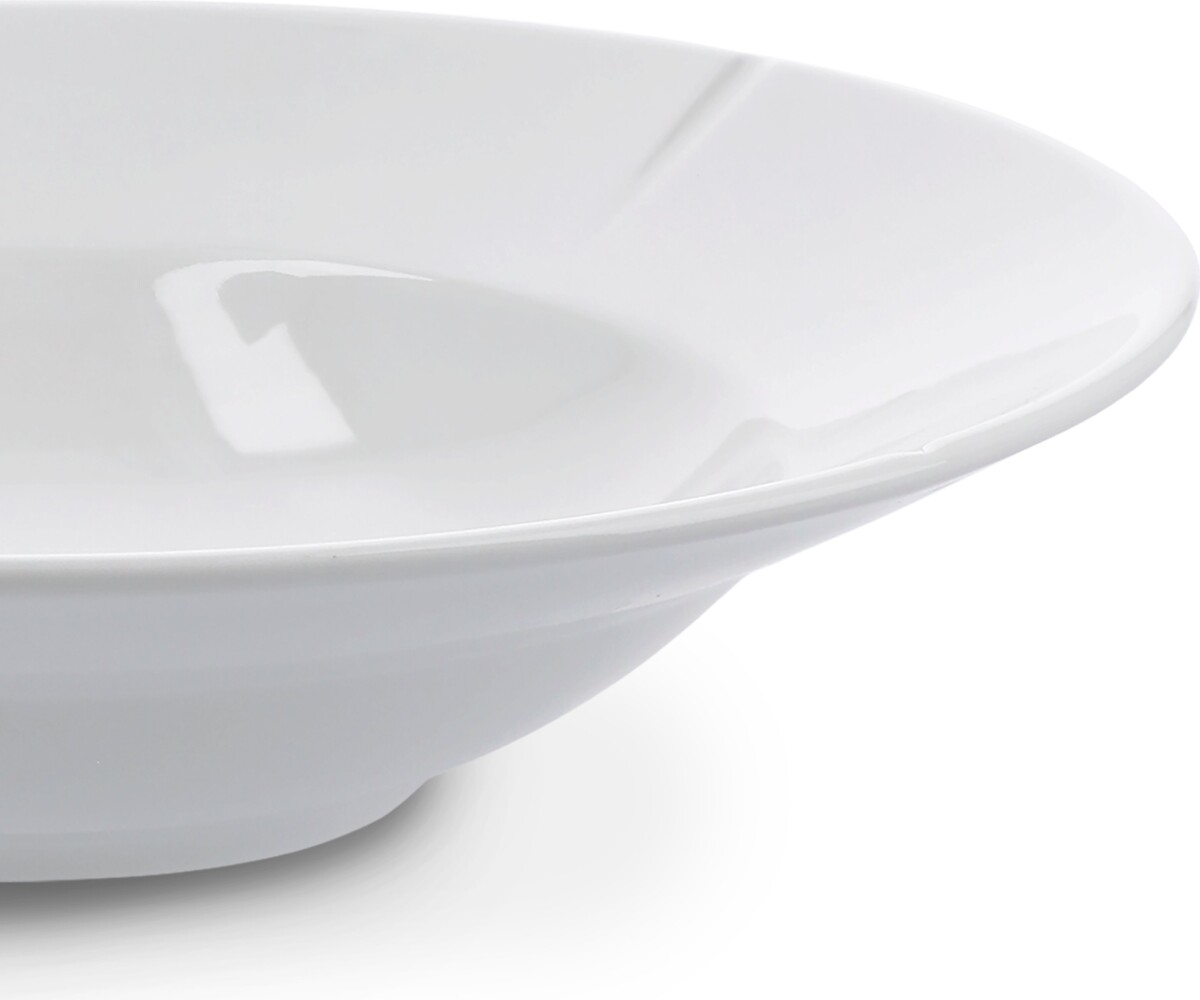 Rosendahl - Gc Dyb Tallerken - Hvid - Ø25 Cm 4 Stk