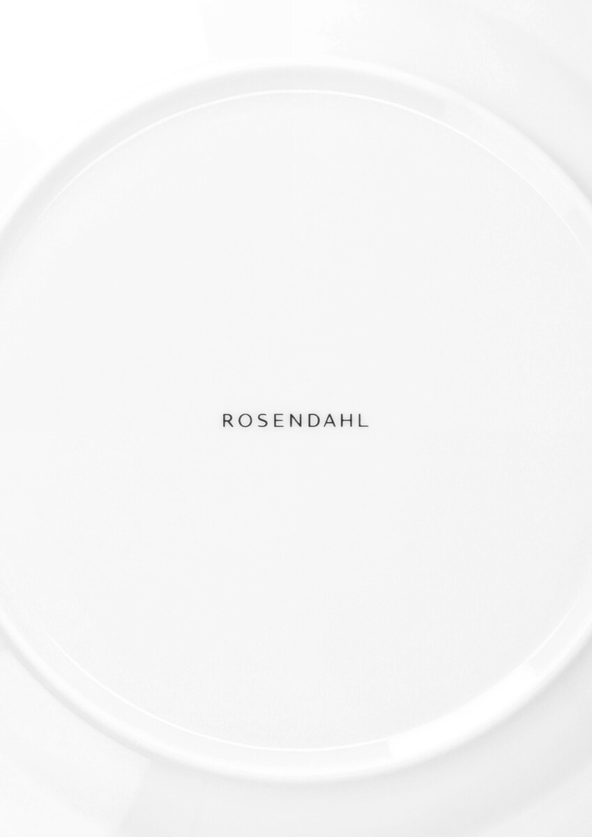 Rosendahl - Gc Tallerken - Hvid - Ø27 Cm 4 Stk