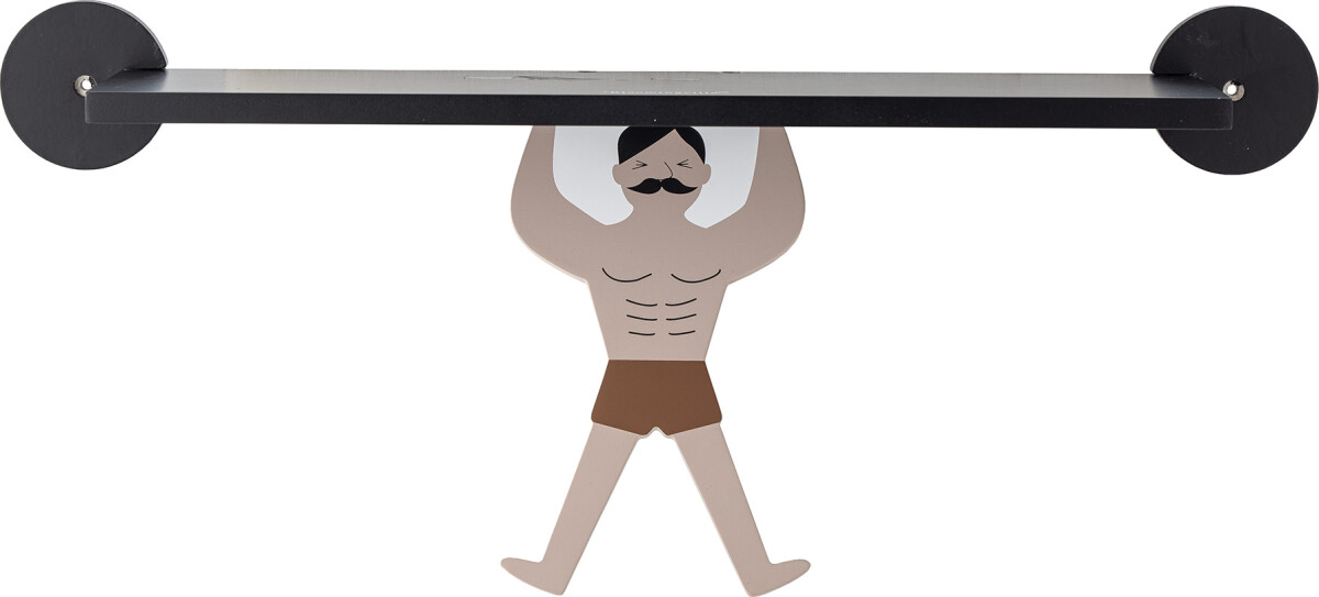 Bloomingville Mini - Rossaio Hylde Til Børneværelse - Sort - Mdf