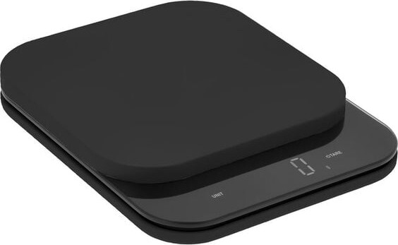 Rosti - Mensura Køkkenvægt Med Led Display - Sort