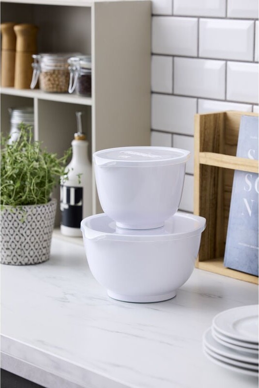 Rosti - Margrethe Skålesæt Med Låg - 4 Dele - Hvid