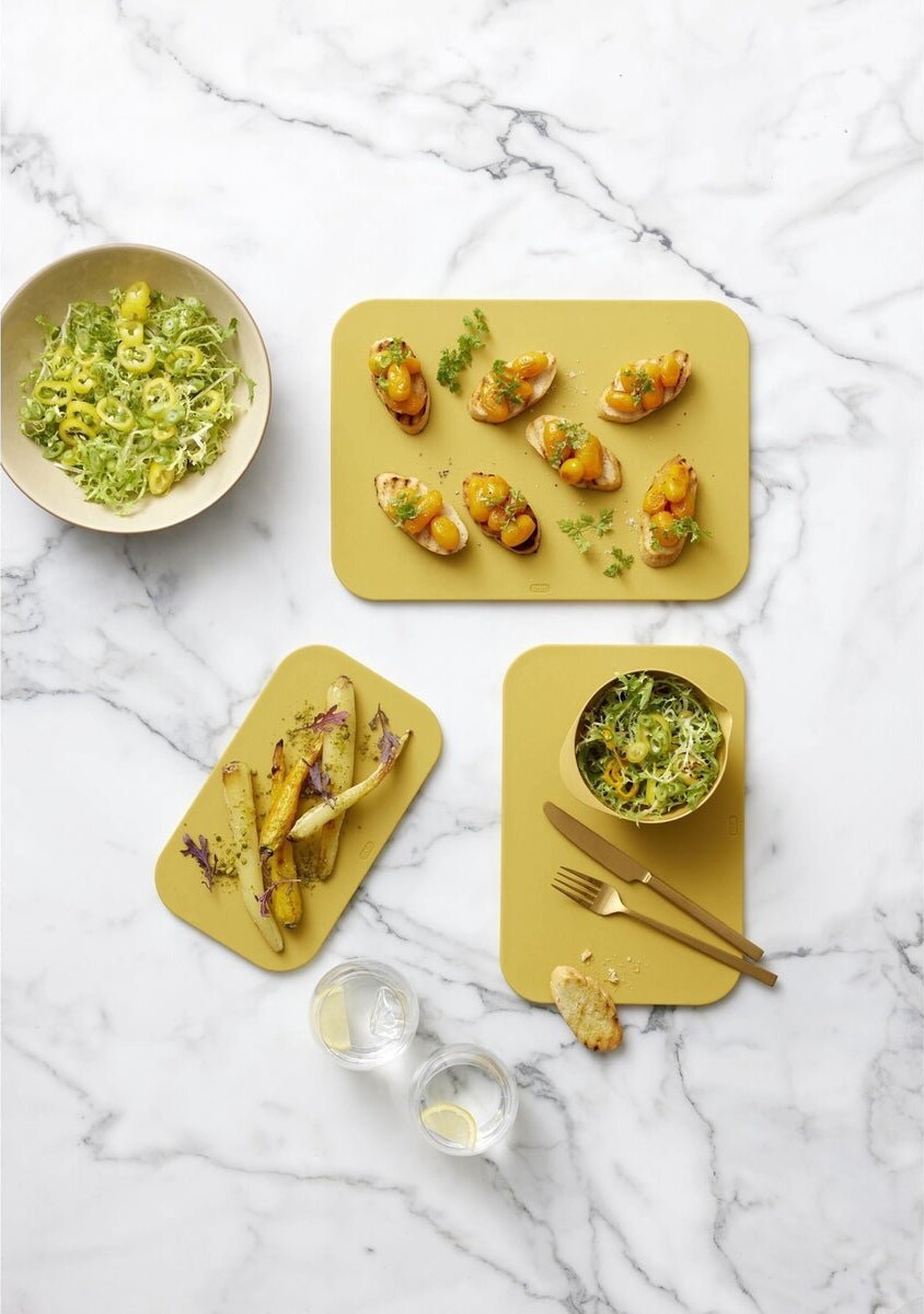 Rosti - Skærebræt Choptima - Sæt Med 3 Stk - Curry