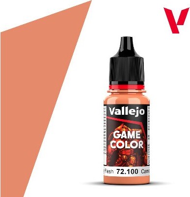 Vallejo - Game Color - Rosy Flesh Mat - 18 Ml - 72100