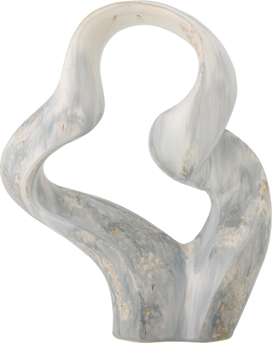 Bloomingville - Rouyi Dekoration - Grå - Stentøj