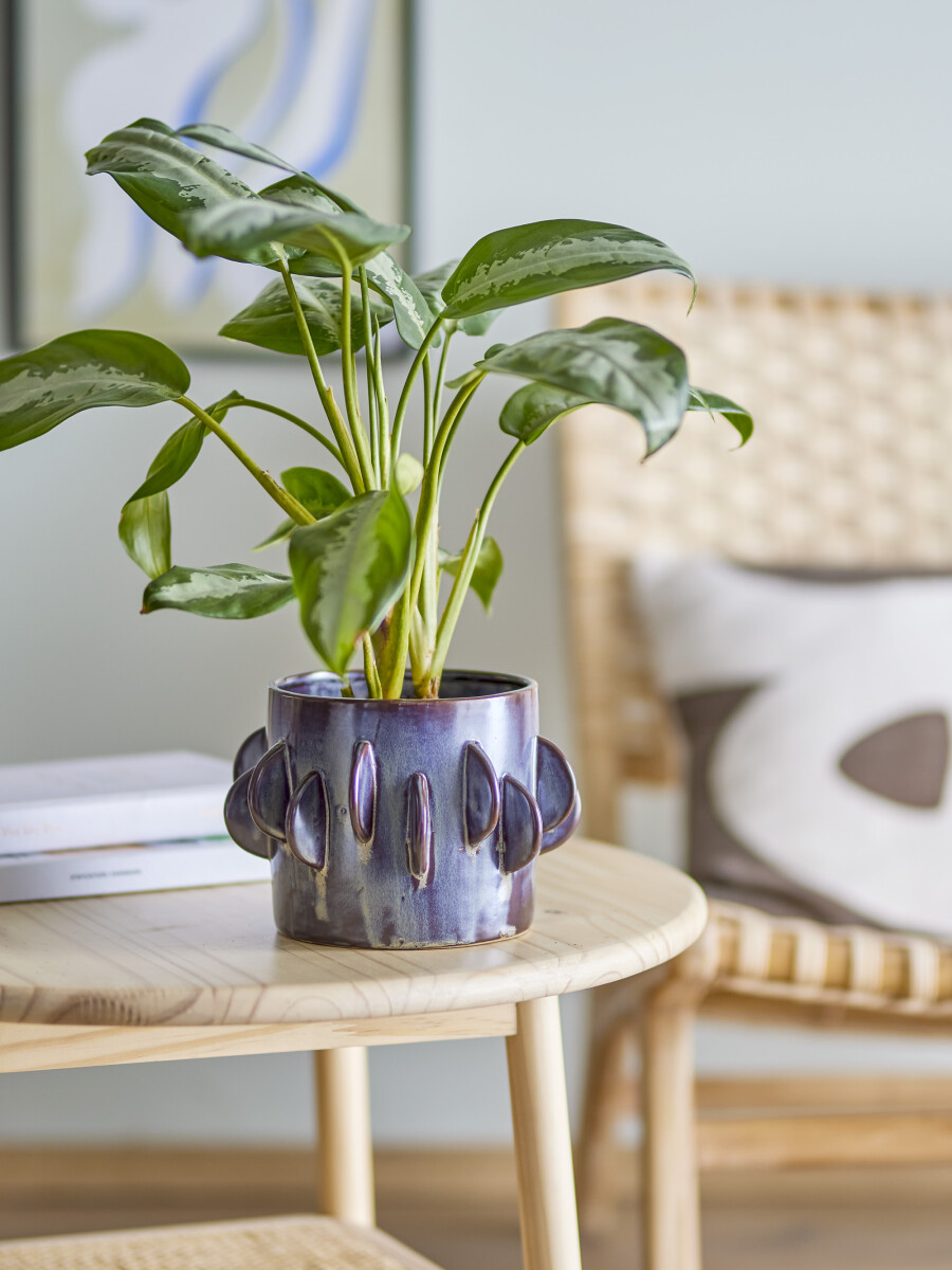 Bloomingville - Roza Urtepotteskjuler - Grå - Stentøj Keramik