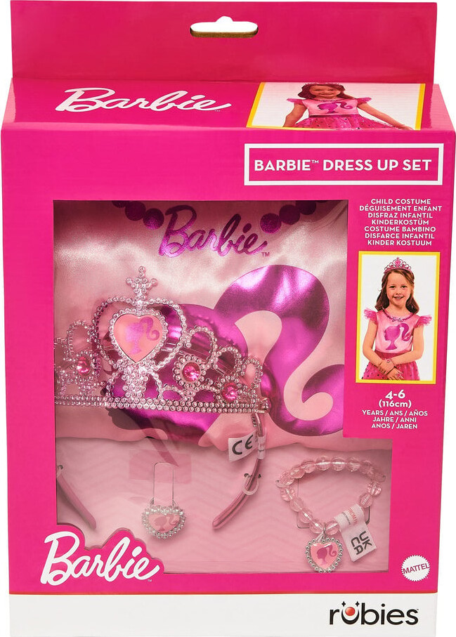 Rubies - Barbie Kostume Sæt 104-116 Cm